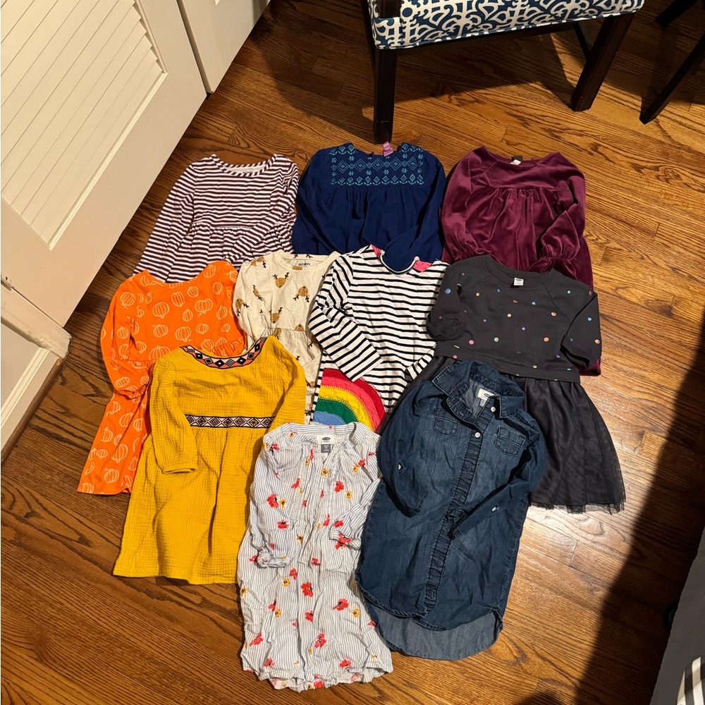 Colorful Kids dresses bundle of 10